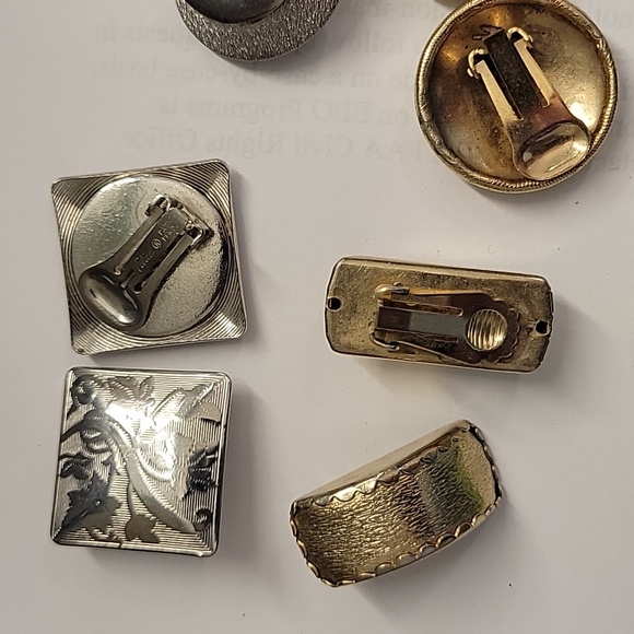 Vintage Earrings & Shoe Clips - Picture 3 of 6